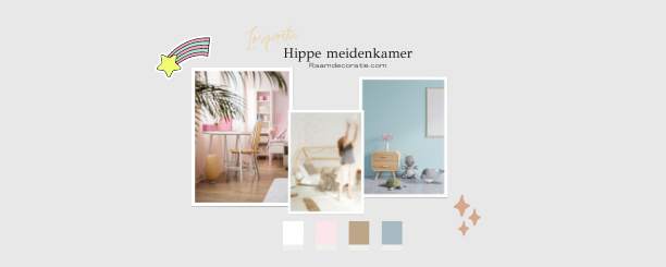 Hippe meidenkamer inrichten? Laat je inspireren!