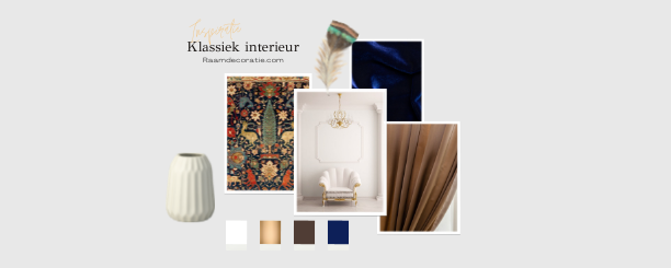 Raamdecoratie voor een klassieke woonstijl