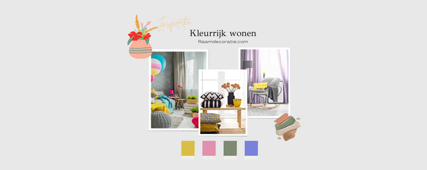 Om vrolijk van te worden: kleurrijk wonen 