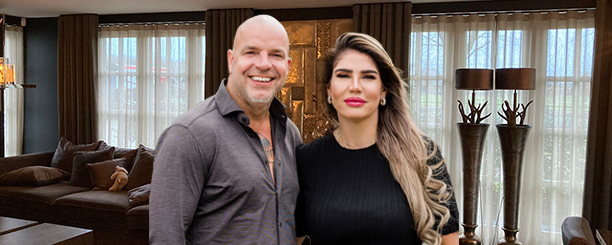 Thuis bij Andy & Melisa