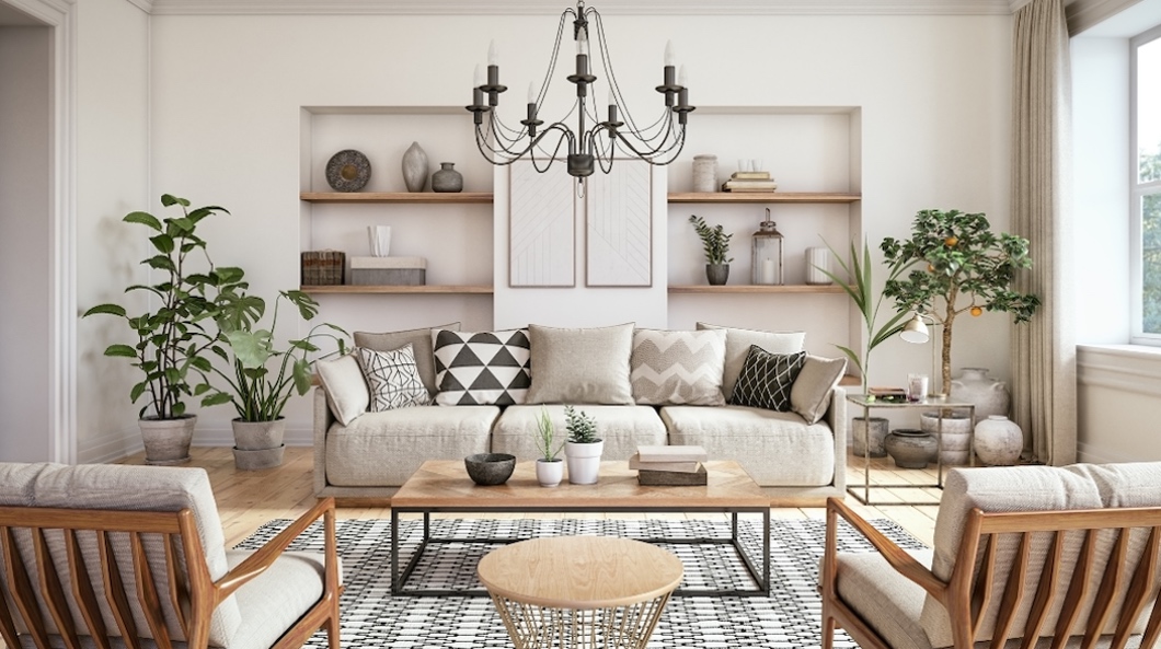 afbeelding 3x landelijke raamdecoratie