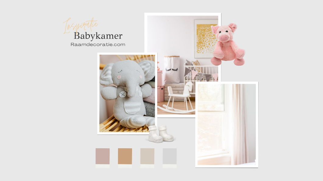 moodboard inspiratie babykamer