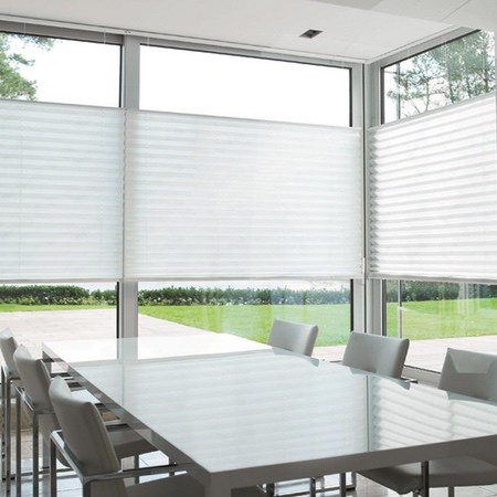plissegordijnen zonwering binnen