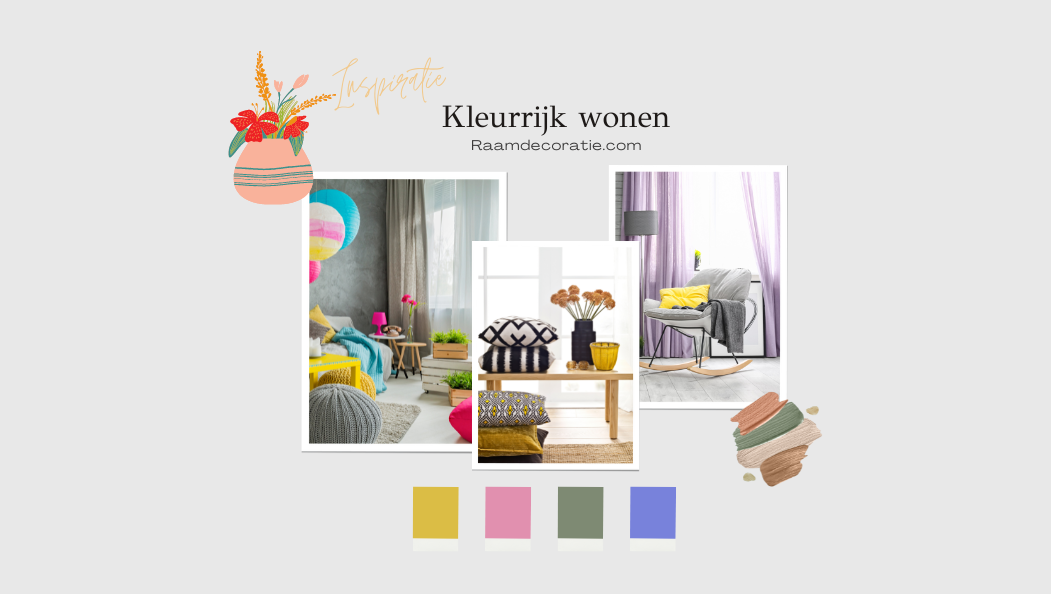 kleurrijk wonen