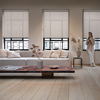 foto elektrische rolgordijnen