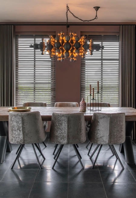 gordijnen combineren