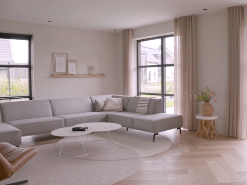 gordijnen en jaloezieën inspiratie woonkamer