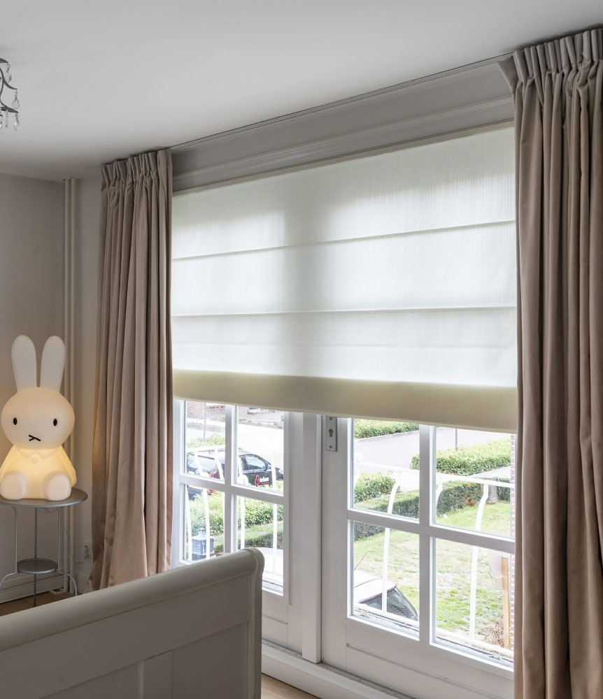 raambekleding kinderkamer gordijnen