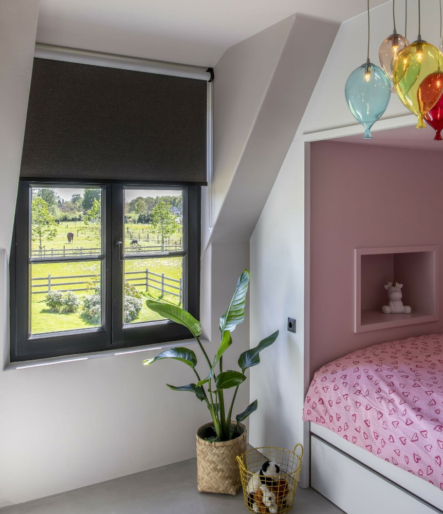 Rolgordijnen kinderkamer