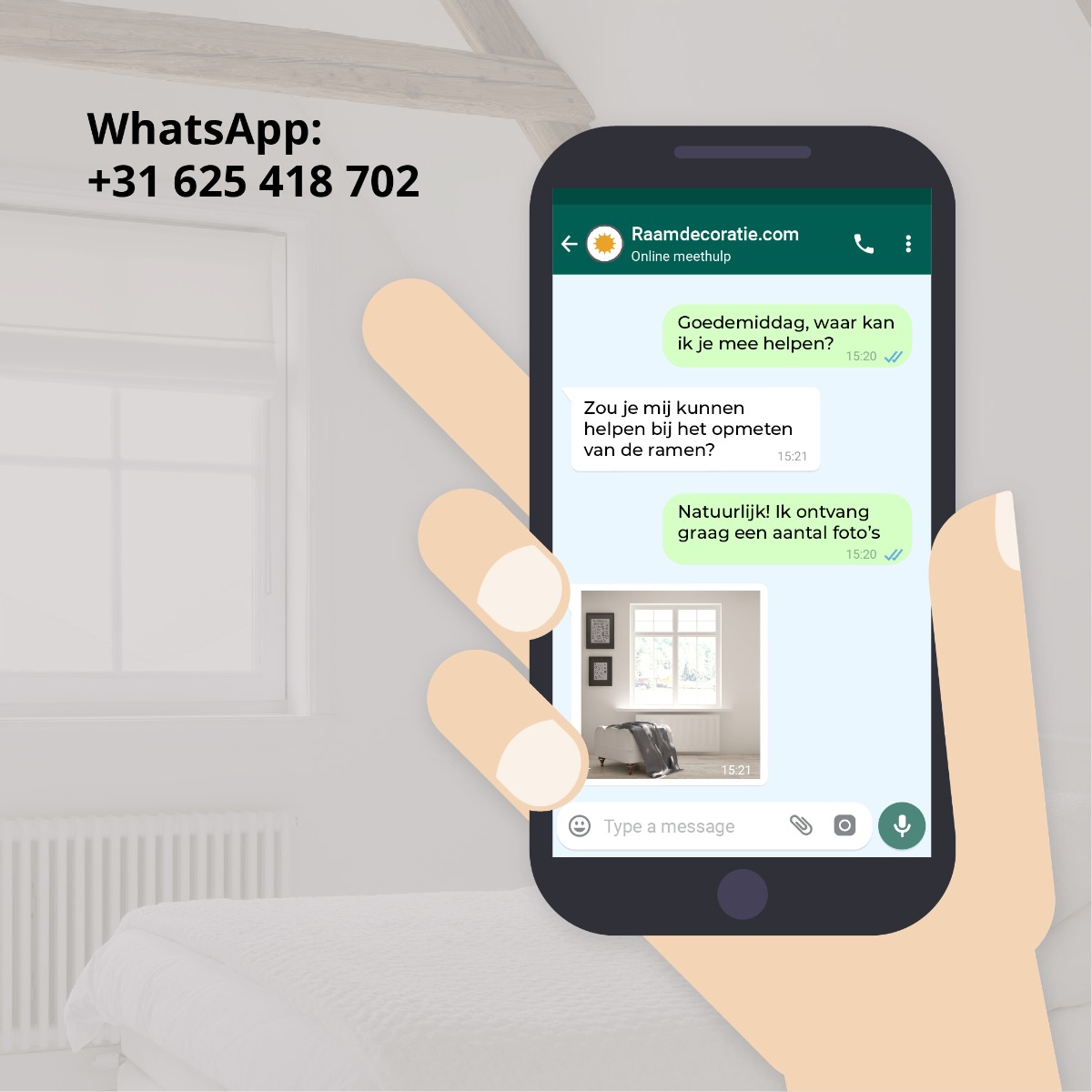 Online meethulp stap 3