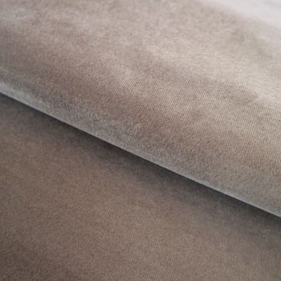 velours gordijnen bruin